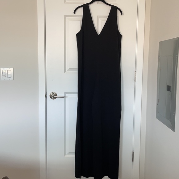 James Peres Black Crepe Romper Size 4 - Picture 3 of 3